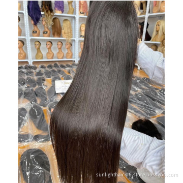 30inch 360 Body Wave Full Lace Frontal Human Hair Wig With Baby Hair Pre Plucked Brazilian 360 lace frontal wig for Women